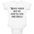 Baby Clothes Mom's Taken but My Aunt Is Cute and Single Baby Bodysuits Cotton