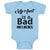 Baby Clothes My Aunt Is A Bad Influence Baby Bodysuits Boy & Girl Cotton