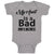 Baby Clothes My Aunt Is A Bad Influence Baby Bodysuits Boy & Girl Cotton