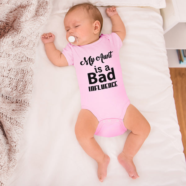 Cute Rascals® Baby Clothes My Aunt Is A Bad Influence Baby Bodysuit