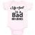 Baby Clothes My Aunt Is A Bad Influence Baby Bodysuits Boy & Girl Cotton