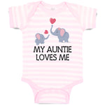 My Auntie Loves Me! with Cute Elephants Playing