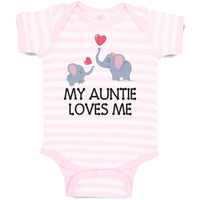 My Auntie Loves Me! with Cute Elephants Playing