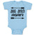 Baby Clothes Big Bro Again! with Sharp Pointed Arrow Baby Bodysuits Cotton