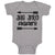 Baby Clothes Big Bro Again! with Sharp Pointed Arrow Baby Bodysuits Cotton