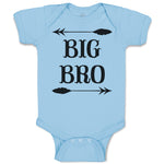 Baby Clothes Big Bro with Dart Archery Sport Arrow Baby Bodysuits Cotton