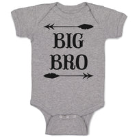Baby Clothes Big Bro with Dart Archery Sport Arrow Baby Bodysuits Cotton