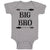 Baby Clothes Big Bro with Dart Archery Sport Arrow Baby Bodysuits Cotton