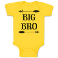 Baby Clothes Big Bro with Dart Archery Sport Arrow Baby Bodysuits Cotton