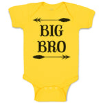 Baby Clothes Big Bro with Dart Archery Sport Arrow Baby Bodysuits Cotton