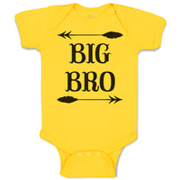 Baby Clothes Big Bro with Dart Archery Sport Arrow Baby Bodysuits Cotton