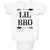 Baby Clothes Lil Bro with Dart Archery Sport Arrow Baby Bodysuits Cotton