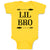 Baby Clothes Lil Bro with Dart Archery Sport Arrow Baby Bodysuits Cotton