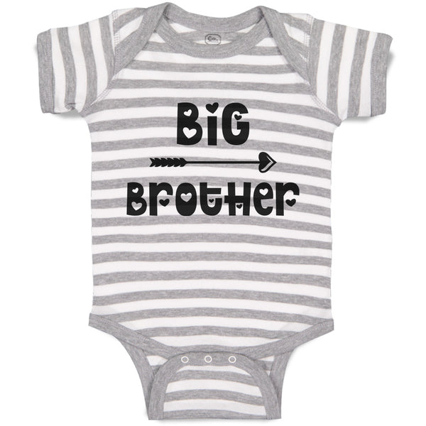 Big Brother with Love Arrow Heart Pointed