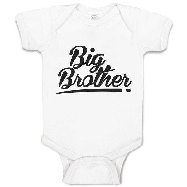 Baby Clothes Big Brother Baby Bodysuits Boy & Girl Newborn Clothes Cotton
