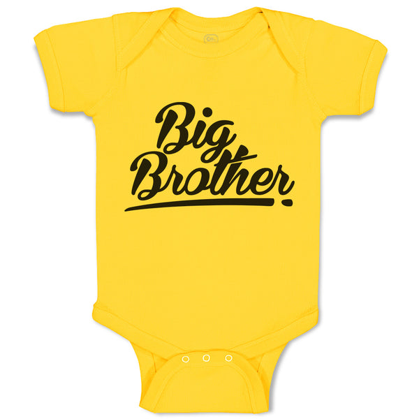 Baby Clothes Big Brother Baby Bodysuits Boy & Girl Newborn Clothes Cotton