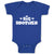 Baby Clothes Big Brother with Cute Little Hearts Baby Bodysuits Cotton