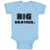 Baby Clothes Big Brother and Star Baby Bodysuits Boy & Girl Cotton