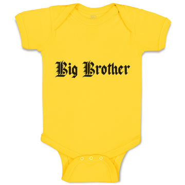 Baby Clothes Big Brother Baby Bodysuits Boy & Girl Newborn Clothes Cotton