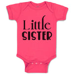 Baby Clothes Little Sister Baby Bodysuits Boy & Girl Newborn Clothes Cotton