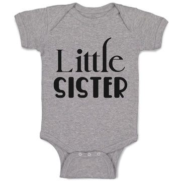 Baby Clothes Little Sister Baby Bodysuits Boy & Girl Newborn Clothes Cotton