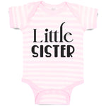 Baby Clothes Little Sister Baby Bodysuits Boy & Girl Newborn Clothes Cotton