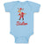 Baby Clothes Sister and A Deer in An Christmas Santa Claus's Costume with Horns