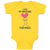 Baby Clothes I Love My Brother Much Girl Holding Heart Hand Smiling Cotton
