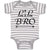 Baby Clothes Lil Bro with Black Pattern Arrow Baby Bodysuits Boy & Girl Cotton
