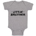 Baby Clothes Little Brother Stlye 1 Baby Bodysuits Boy & Girl Cotton