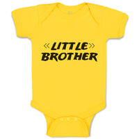 Baby Clothes Little Brother Stlye 1 Baby Bodysuits Boy & Girl Cotton