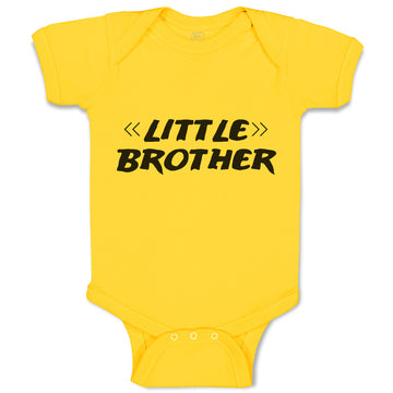Baby Clothes Little Brother Stlye 1 Baby Bodysuits Boy & Girl Cotton