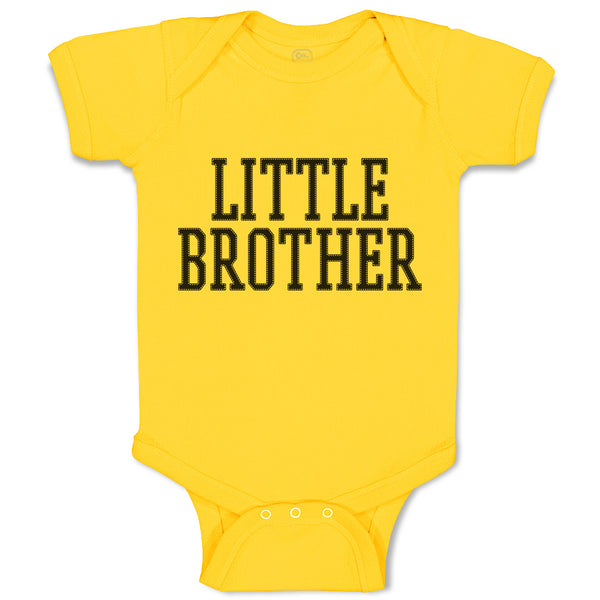 Baby Clothes Little Brother Style 2 Baby Bodysuits Boy & Girl Cotton