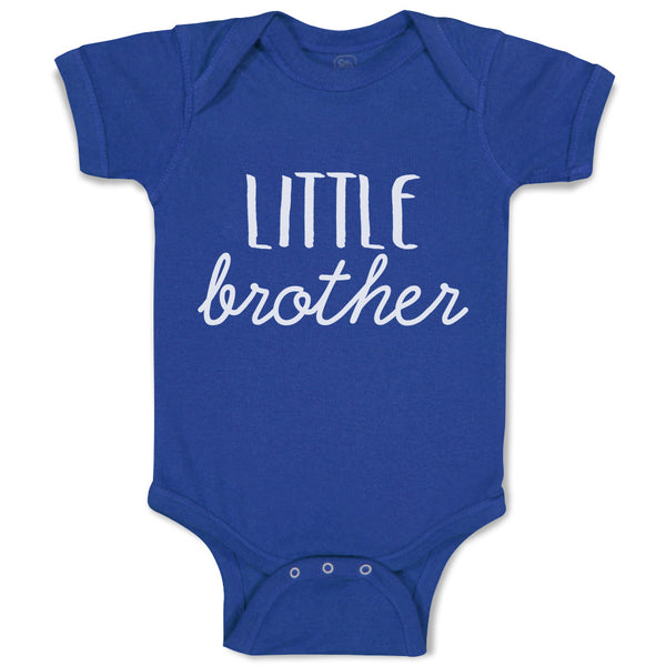 Baby Clothes Little Brother Style 3 Baby Bodysuits Boy & Girl Cotton