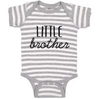 Baby Clothes Little Brother Style 3 Baby Bodysuits Boy & Girl Cotton