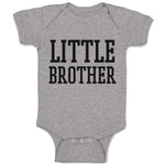 Baby Clothes Little Brother Style 4 Baby Bodysuits Boy & Girl Cotton