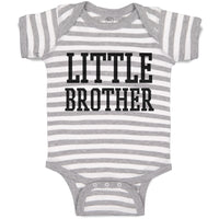 Baby Clothes Little Brother Style 4 Baby Bodysuits Boy & Girl Cotton