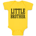 Baby Clothes Little Brother Style 4 Baby Bodysuits Boy & Girl Cotton
