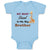 Baby Clothes My Best Friend Is My Big Brother Baby Bodysuits Boy & Girl Cotton