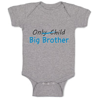 Baby Clothes Only Child Big Brother Baby Bodysuits Boy & Girl Cotton