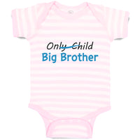 Baby Clothes Only Child Big Brother Baby Bodysuits Boy & Girl Cotton