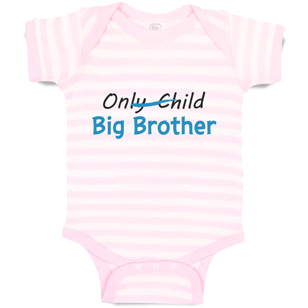 Baby Clothes Only Child Big Brother Baby Bodysuits Boy & Girl Cotton