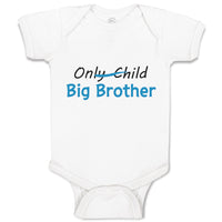 Baby Clothes Only Child Big Brother Baby Bodysuits Boy & Girl Cotton