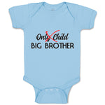 Baby Clothes Only Child Big Brother Baby Bodysuits Boy & Girl Cotton