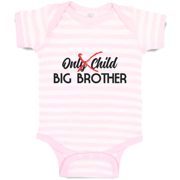 Baby Clothes Only Child Big Brother Baby Bodysuits Boy & Girl Cotton