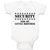 Baby Clothes Security for My Little Brother Baby Bodysuits Boy & Girl Cotton