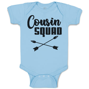 Baby Clothes Cousin Squad with Dart Archery Sport Arrow Baby Bodysuits Cotton