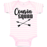 Baby Clothes Cousin Squad with Dart Archery Sport Arrow Baby Bodysuits Cotton