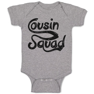Baby Clothes Cousin Squad Baby Bodysuits Boy & Girl Newborn Clothes Cotton