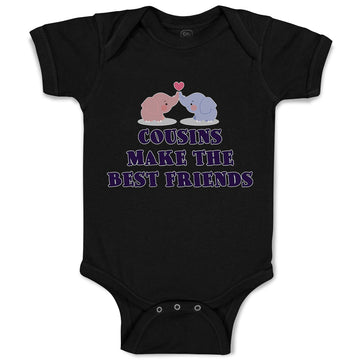 Baby Clothes Cousins Make The Best Friends Baby Bodysuits Boy & Girl Cotton